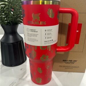 Red Stitch Stanley Cup 40 onz